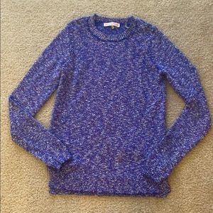 Rebecca Taylor purple long sleeve sweater